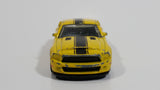 2011 Hot Wheels '10 Ford Shelby GT500 Super Snake Yellow Die Cast Toy Car Vehicle