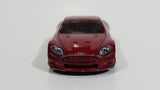 2012 Hot Wheels Faster Than Ever '12 Aston Martin DBS Dark Red Maroon Die Cast Toy Car Vehicle