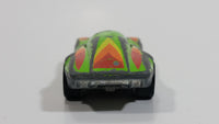 1986 Hot Wheels Crack-Ups Exotic (Top crash) Bangster Green Die Cast Toy Car Vehicle Hong Kong