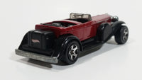 2001 Hot Wheels 1931 Duesenberg Model J ('31 Doozie) Dark Red Die Cast Toy Car Vehicle No. 176