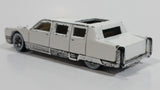 1991 Hot Wheels Limozeen White Die Cast Toy Car Limousine Limo Vehicle