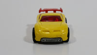 2010 Hot Wheels Police Pursuit Power Rage Yellow #55 Plastic Body Die Cast Toy Car Vehicle