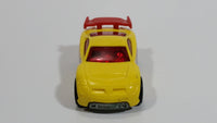 2010 Hot Wheels Police Pursuit Power Rage Yellow #55 Plastic Body Die Cast Toy Car Vehicle