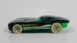 2014 Hot Wheels HW Race Night Storm Fast FeLion Metalflake Midnight Green Die Cast Toy Car Vehicle