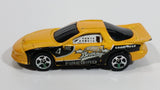 2003 Hot Wheels B-Day Pontiac IROC Firebird Metallic Yellow Pearl Die Cast Toy Race Car Vehicle