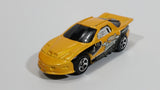 2003 Hot Wheels B-Day Pontiac IROC Firebird Metallic Yellow Pearl Die Cast Toy Race Car Vehicle