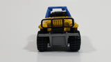 1999 Matchbox Wilderness Road Trip Jeep 4x4 Yellow Die Cast Toy Car Vehicle