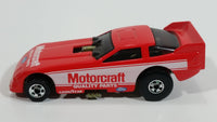 1990 Hot Wheels Probe Funny Car Motorcraft Quality Parts Red Die Cast Toy Car Vehicle with Lift Up Body