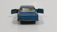 Vintage 1968 Lesney Matchbox Series Mercedes 300 SE Blue Die Cast Toy Car Vehicle with Opening Doors and Trunk