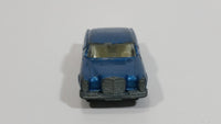 Vintage 1968 Lesney Matchbox Series Mercedes 300 SE Blue Die Cast Toy Car Vehicle with Opening Doors and Trunk