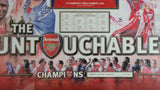 2004 The Untouchables Limited Edition Arsenal Football Soccer Club Framed Team Collage #372 of 2004 Sports Collectible 13 1/2" x 17 1/2"