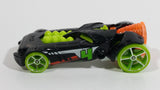 2013 Hot Wheels Road Rocket Rocket Fire Black Die Cast Toy Car Vehicle