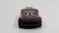 2007 Hot Wheels Nitro Door Slammer Aston Martin Burgundy Die Cast Toy Race Car Vehicle