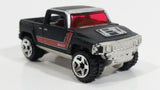 2005 Hot Wheels Hummer H3T Truck Flat Black Die Cast Toy Car Vehicle