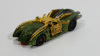 2014 Hot Wheels HW City Street Beasts Arachnorod Green Die Cast Toy Spider Themed Car Vehicle