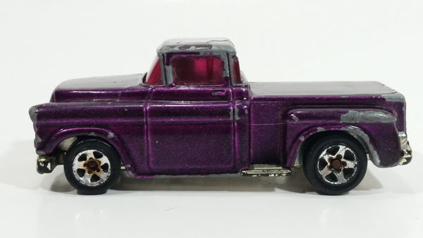 1996 Hot Wheels '50s Favorites '56 Flashsider Truck Dark Purple Die Cast Toy Car Vehicle