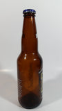 Labatt Blue Pilsner NHL Ice Hockey Stanley Cup Champions Boston Bruins 8 3/4" Tall Amber Glass Beer Bottle with Cap