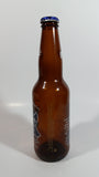 Labatt Blue Pilsner NHL Ice Hockey Stanley Cup Champions Toronto Maple Leafs 8 3/4" Tall Amber Glass Beer Bottle