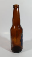 Labatt Blue Pilsner NHL Ice Hockey Stanley Cup Champions New York Rangers 8 3/4" Tall Amber Glass Beer Bottle