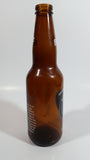 Labatt Blue Pilsner NHL Ice Hockey Stanley Cup Champions Chicago Blackhawks 8 3/4" Tall Amber Glass Beer Bottle