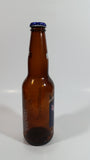 Labatt Blue Pilsner NHL Ice Hockey Stanley Cup Champions New York Rangers 8 3/4" Tall Amber Glass Beer Bottle with Cap