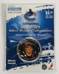 2006 - 07 The Province Time Colonist NHL Ice Hockey Mini Puck Collection Vancouver Canucks Ryan Kesler New sealed in Package