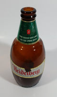 Vintage Carling Heidelberg Beer 6 1/2" Tall Amber Glass Beer Bottle