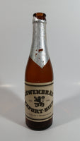 Vintage Lowenbrau Export Bier Beer 9" Tall Amber Glass Beer Bottle Munich Germany