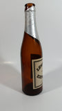 Vintage Lowenbrau Export Bier Beer 9" Tall Amber Glass Beer Bottle Munich Germany