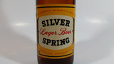 Vintage Lucky Lager Breweries SSB Silver Spring Lager Beer 9" Tall Amber Glass Beer Bottle