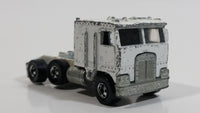 1980 Hot Wheels Workhourse Hiway Hauler Semi Truck Rig "northAmerican" White Die Cast Toy Car Vehicle - Hong Kong