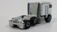 1980 Hot Wheels Workhourse Hiway Hauler Semi Truck Rig "northAmerican" White Die Cast Toy Car Vehicle - Hong Kong