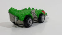 1986 Hot Wheels Speed Demons Fangster Green with Red Eyes Die Cast Toy Creature Car Vehicle - UH Wheels