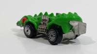 1986 Hot Wheels Speed Demons Fangster Green with Red Eyes Die Cast Toy Creature Car Vehicle - UH Wheels