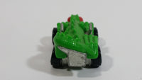 1986 Hot Wheels Speed Demons Fangster Green with Red Eyes Die Cast Toy Creature Car Vehicle - UH Wheels