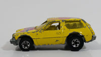 1978 Hot Wheels Flying Colors Packin' Pacer Yellow Die Cast Toy Car Vehicle - Hong Kong