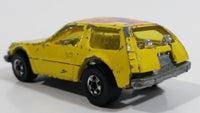 1978 Hot Wheels Flying Colors Packin' Pacer Yellow Die Cast Toy Car Vehicle - Hong Kong