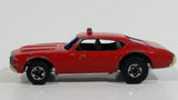 1977 Hot Wheels Olds 442 Maxi Taxi Staff Car Red Die Cast Toy Car Vehicle BW Hong Kong