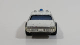 1977 Hot Wheels Olds 442 Police Cruiser White Die Cast Toy Car Vehicle BW Hong Kong