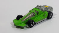 1980 Hot Wheels Turbo Wedge Green Die Cast Toy Car Vehicle BW Hong Kong