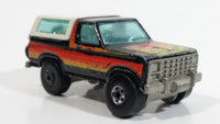 1982 Hot Wheels Ford Bronco Black Die Cast Toy Car SUV Vehicle BW Malaysia