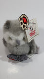 Stuffed Animal House 4 1/2" Tall Maplefoot Grey Owl Babies Plush Cute Toy with Tags