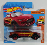 2019 Hot Wheels HW Hot Trucks 2-Tuff Red Die Cast Toy Car Vehicle - New in Package Sealed - Short Card