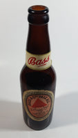 Vintage Bass & Co Pale Ale Beer Brown Amber Glass Bottle With Paper Label