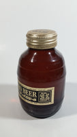 Vintage Sapporo Breweries Draft Beer Bottle 300mL 10 Fl. oz Brown Amber Glass Bottle Never Opened with Paper Label