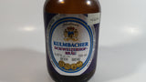 Vintage Kulmbacher Schweizerhof Brau Beer 500mL Brown Amber Metal Flip Top Glass Bottle with Porcelain White and Blue Plug