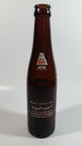 Vintage Banks Brewery Beer Ship Design 270mL Brown Amber Glass Bottle Barbados