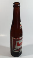 Vintage Banks Brewery Beer Ship Design 270mL Brown Amber Glass Bottle Barbados