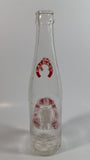 Vintage Calgary Brewing Co. Beer Bison Buffalo Horseshoe Design 10 Fl. oz Clear Glass Bottle