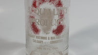 Vintage Calgary Brewing Co. Beer Bison Buffalo Horseshoe Design 10 Fl. oz Clear Glass Bottle